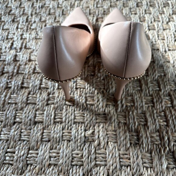 Coach Samantha leather pointed stiletto pumps in Pale Blush NWOT - Picture 9 of 12